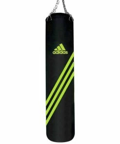 BOXING / MUAY THAI / MMA Adidas Speed Training Punching Bag 120x30cm Black/Yellow ADIBACM18-BY-120