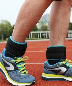 STRIKE 2kg PAIR Strap On Ankle / Wrist Weights Easy Comfortable Adjustable