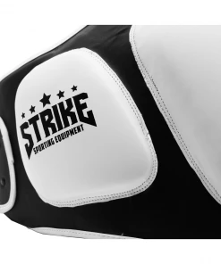 BOXING / MUAY THAI / MMA STRIKE V2 Professional JUMBO Belly Pad Guard Shield Protector MMA / Muay Thai Red/White