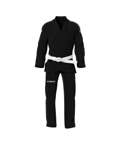 STRIKE 100% Cotton BJJ Gi W/ Ripstop Pants Black/Blue/White +FREE White Belt MARTIAL ARTS 15 STRIKE 100% Cotton BJJ Gi W/ Ripstop Pants Black/Blue/White +FREE White Belt MARTIAL ARTS