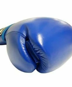 Madison Supreme Leather Boxing Gloves - Blue