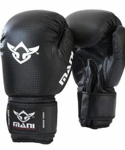 Mani Teenager Boxing Gloves 8oz - Black
