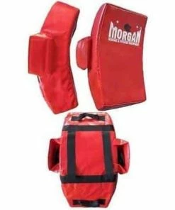 Morgan DLX Curved'High Impact' Hit Shield With Hand Protection MMA Thai Boxing