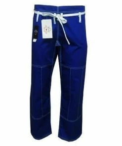Gis Morgan Dragon Fight Wear Competition BJJ Pants (Blue) IBJJF APPROVED