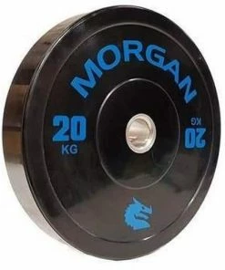 MORGAN 20KG Olympic Bumper Weight Plates Gym Set (PAIR) 2x 20KG