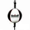 Morgan 8inch Platinum Leather Floor To Ceiling Punching Bag W/ Adjustable Straps