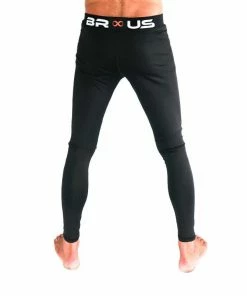Gis Braus Ultra-Light Mens Compression Leggings / Tights - Black