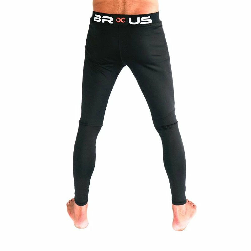 Gis Braus Ultra-Light Mens Compression Leggings / Tights - Black 4 Gis Braus Ultra-Light Mens Compression Leggings / Tights - Black