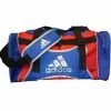 Adidas Taekwondo Gear Gym Sports Bag With Body Protector Holder Blue Red