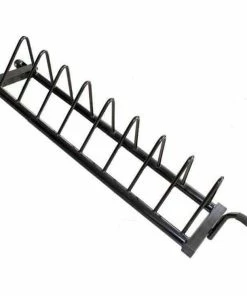 MORGAN Bumper Weight Plate Steel Rack Storage 'Toaster' Trolley Olympic