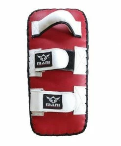 Mani Tuffx Muay Thai Kick Pads PAIR Red BOXING / MUAY THAI / MMA
