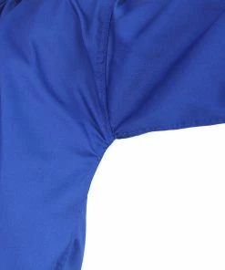 SMAI Karate Uniform 8oz Student Gi (Blue) Double Stitched + White Belt
