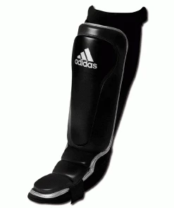 Adidas Ultimax Shin/Instep Protector Guard Black Boxing Thai MMA Protective Gear BOXING / MUAY THAI / MMA
