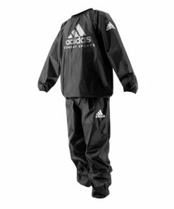 Adidas Sauna Suit Sweat Polyester - Black BOXING / MUAY THAI / MMA
