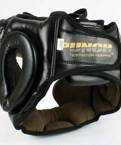 BOXING / MUAY THAI / MMA PUNCH Urban Full Face Headgear Sparring Head Protection Guard Cheek & Chin