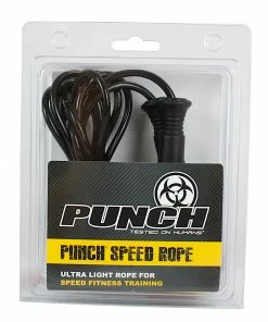 Punch Urban Ultra Light Speed Skipping 9ft Rope - Black