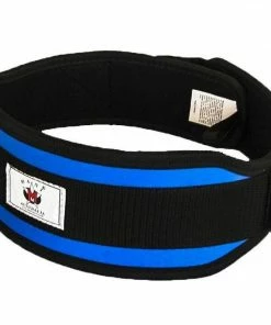 MANI BLUE 4" Weight Lifting Gym Exercise Support Belt WEIGHTLIFTING