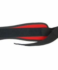 WEIGHTLIFTING RED MANI 5" Weight Lifting Gym Exercise Belt Rack Support - Red / Black