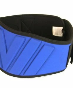 MANI BLUE 6" V Support Weight Lifting Exercise Gym Belt WEIGHTLIFTING