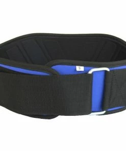 MANI BLUE 6" V Support Weight Lifting Exercise Gym Belt WEIGHTLIFTING