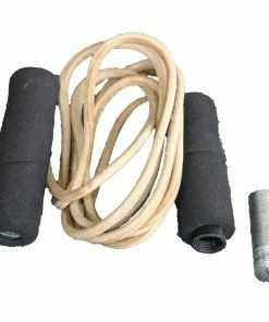 Mani Weighted Leather Skipping Rope 9ft