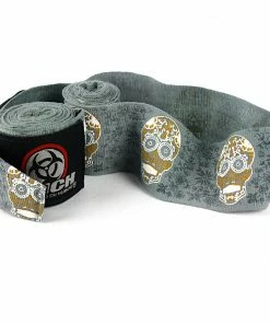 PUNCH Womens Stretch Hand Wraps Skull Art Boxing / MMA BOXING / MUAY THAI / MMA 14 PUNCH Womens Stretch Hand Wraps Skull Art Boxing / MMA BOXING / MUAY THAI / MMA